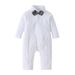 Ropa de bebé, vestido de caballero para bebés, esmoquin para niños, traje de mono, chaleco, traje para niños_voghion.com