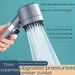 High Pressure Rainfall Shower Head Set 9pcs With Adjustable Spray Wall-Mounted Handheld Combo 59-Inch Hose Leakproof Design Plus 5 Filters_voghion.com