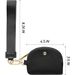 Lulu Same Style Women's Wrist Portable Simple Bank Card Mini Coin Storage Key Bag_voghion.com