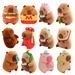 Capybara-Puppe, süßes Plüsch-Puppenspielzeug, Kindergeburtstagsgeschenk, Kapibara-Puppe_voghion.com