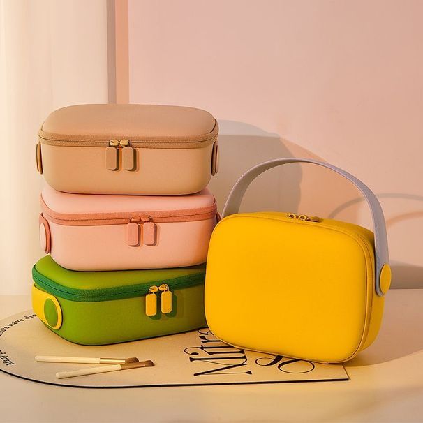 Dopamine Makeup Multifunctional Portable Handheld Large Capacity Waterproof Travel Organizer Hard Shell Toiletry Bag_voghion.com