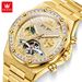 OLEVS 9805 Tourbillon Men Watch High End Luxury Diamond Dial Men Mechanical Watch Calendar Moon Phase Original Automatic Watch_voghion.com