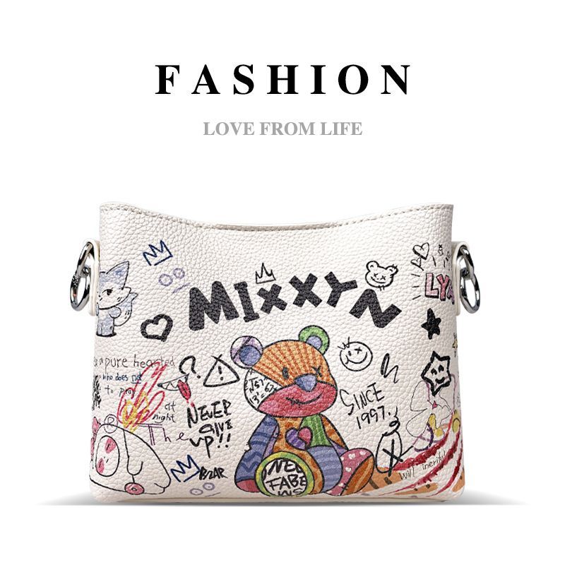 Damen Single Shoulder Messenger Tragbarer Gemüsekorb Mode Vielseitige Handtasche_voghion.com