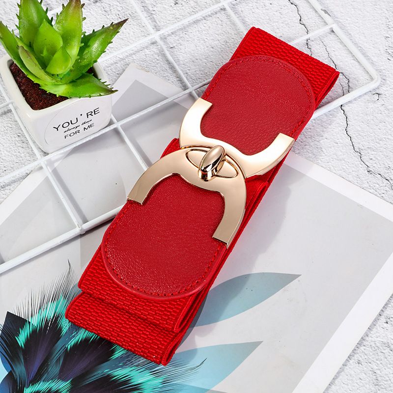 Sale Women's Waistband Fashion Elastic Waistband New Casual Wear Decorative Wide Belt_voghion.com