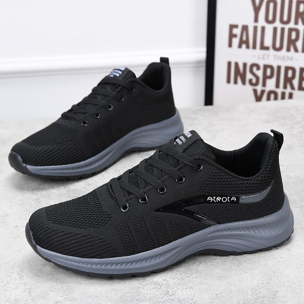 Cloth Spring Autumn Men's Shoes, Breathable, Lightweight, Sporty, Casual, Middle-aged And Elderly, Good Walking, Anti_voghion.com