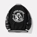 Men's Embroidered Baseball Jacket, Stylish Color-Block Varsity Jacket, Lightweight Spring/Fall Outerwear_voghion.com