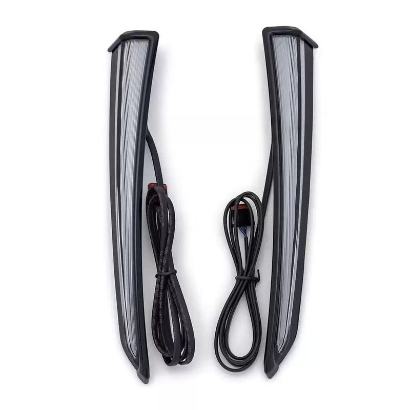 Motorcycle LED Running Light Turn Signal Legguard Light For Harley-Davidson CVO Road Glide Street Glide‌ Electra Glide 2014-2023_voghion.com