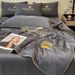 Washed Silk Summer Blanket - Embroidered Lightweight Duvet For Double Bed Cooling Breathable Air Conditioning Use_voghion.com