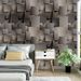 3D Line Self-Adhesive Sofa Background Wall TV Metal Grid PVC Wallpaper_voghion.com