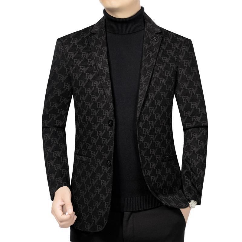 CT Fashion Slim Fit Handsome Business Casual Men's Suit Jacket 2025 Spring New Versatile Blazer Trendy Top_voghion.com