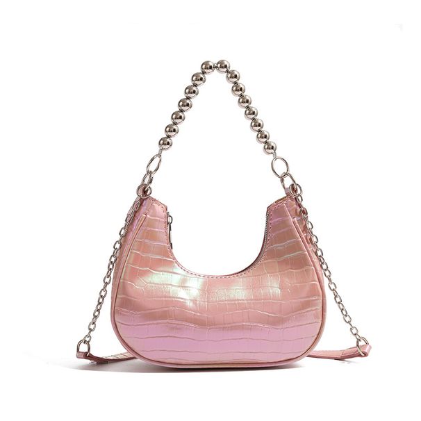 Crescent Ins Nei Modesch Villsäiteg Crossbody-Täsch, Liicht Luxus Ënneraarm Aarbechtstasch, Schëllertasch_voghion.com