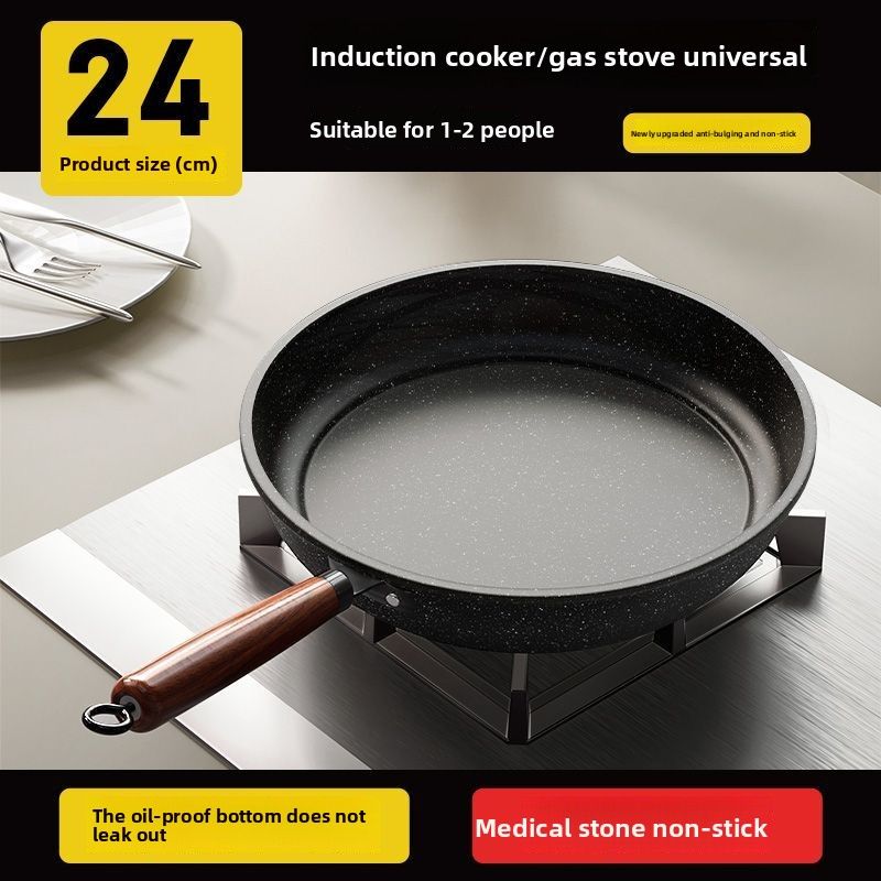 Maifan Stone Non-Stick Pan Home Use, Steak Egg Frying Pancake Pan, Suitable For Induction Cooker And Gas Stove_voghion.com