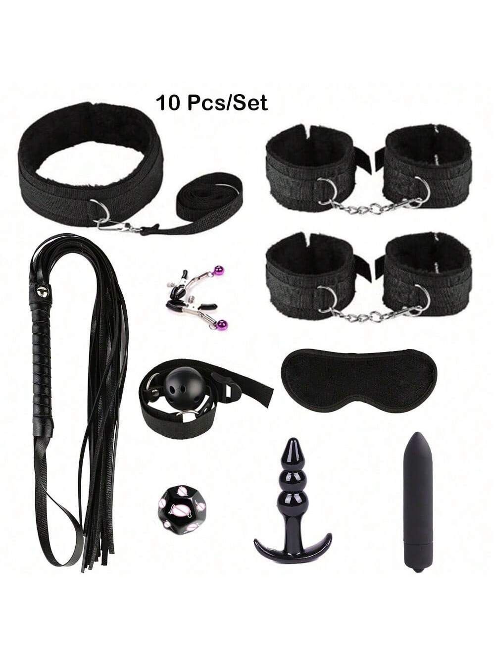 SM Toys 15 pezzi Bondage Restraint Sex Combination Set_voghion.com