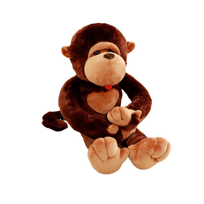 Long Arm Giant Gorilla Plush Toy Soft Stuffed Monkey Doll Kids Gift Perfect For Hugging Room And Decoration_voghion.com