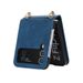 Adatto per telefono con schermo pieghevole Samsung Z Flip5/4/3, borsa con coulisse a tre pieghe, custodia a ribalta su e giù_voghion.com