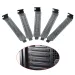 10 Teile/los Schwarz Harten Stahl Staub Filter Blindplatte PCI Slot Abdeckung Blanking Board Lüfter Staub Filter_voghion.com