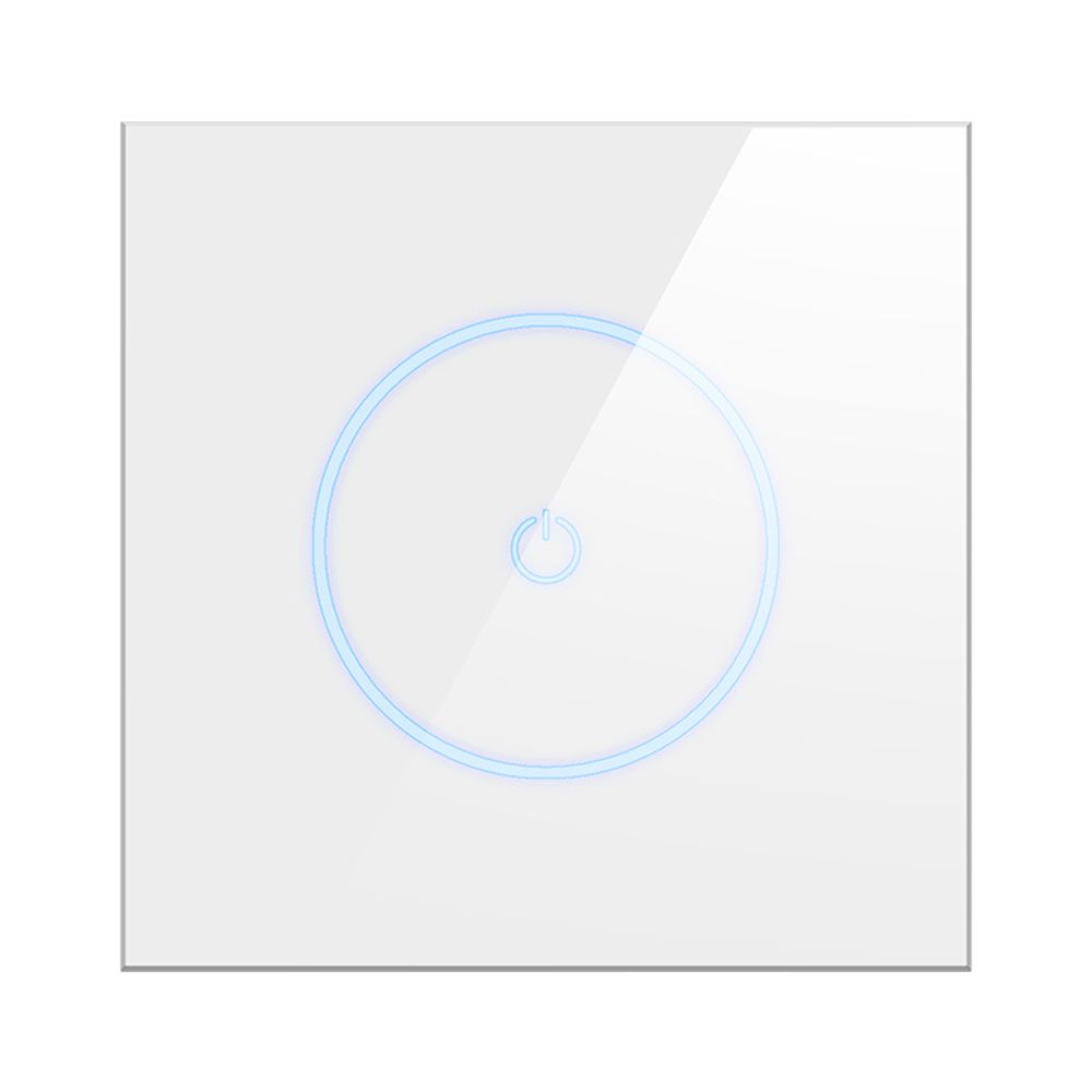 Tuya WiFi gaismas slēdzis ES skārienjutīgie stikla sienas paneļi viedās dzīves vadība darbojas ar Alexa Google Home_voghion.com