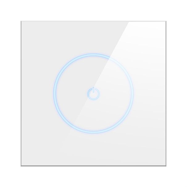 Tuya WiFi gaismas slēdzis ES skārienjutīgie stikla sienas paneļi viedās dzīves vadība darbojas ar Alexa Google Home_voghion.com