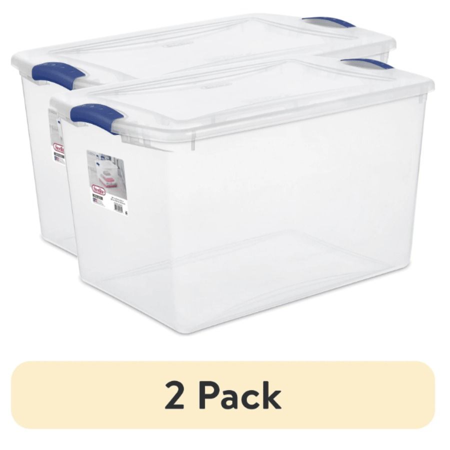 Chiusura Stadium 2 Confezione in plastica Qt. 66 Scatola Sterilite Blu_voghion.com