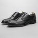 Men's Block GOOD YEAR Leather Shoes_voghion.com