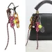 Fashion colored charm new design woven belt decoration multi-purpose rope fashion bag keychain Y241121_voghion.com