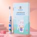 UV Sterilizasyonlu Çocuklar İçin Elektrikli Diş Fırçası - 3 Mod, Yumuşak Kıllar ve 40.000 RPM Manyetik Motor, 3-12 Yaş Arası Çocuklar İçin Sevimli Dinozor/Tavşan Tasarımı_voghion.com