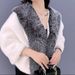 Luxury Faux Fur Coat – Oversized Batwing Sleeves & Plush Mink Collar (Ethical Opulence: Where Drama Meets Conscience)_voghion.com