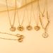 Set di collane placcate in oro, collane con pendenti assortiti con api, cuori, motivi floreali e geometrici, collezione di gioielli a strati per tutti i giorni e come regalo._voghion.com