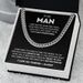 Minimalist New High-Quality 14K Gold Plated Single Round Cuban Chain Titanium Steel Necklace With Greeting Card_voghion.com