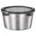 Stainless Steel Bento Box – 3-Compartment Lunch Container, 304 Food-Grade, Leak-Proof & Eco-Friendly (Square, Single-Layer, 800-1000ml, No Microwave)_voghion.com
