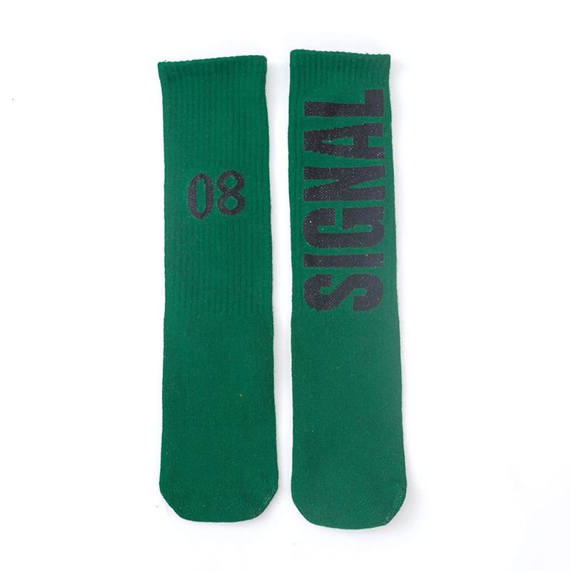 Kinderkleidung Neue digitale trendige Socken Kindersocken helle Farbe trendige Kindersocken Mädchen Baumwollschlauchsocken Student Sport Persönlichkeit_voghion.com