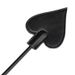 Sex Toys Leather Racket Peach Heart Pointed Corner Square Piece Black Whisker Love Heart Shaped Plum Blossom Leather Racket_voghion.com