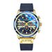 men's large dial belt multi-function watch six-pin calendar business watch men's watch 9001_voghion.com