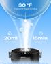Nebelkühlventilator – 4 Geschwindigkeiten, LED, 4000 mAh_voghion.com