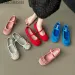 Spring/Summer Retro Candy Mary Simple Ballet Flat Shoes Womens atos Mujer 241111_voghion.com