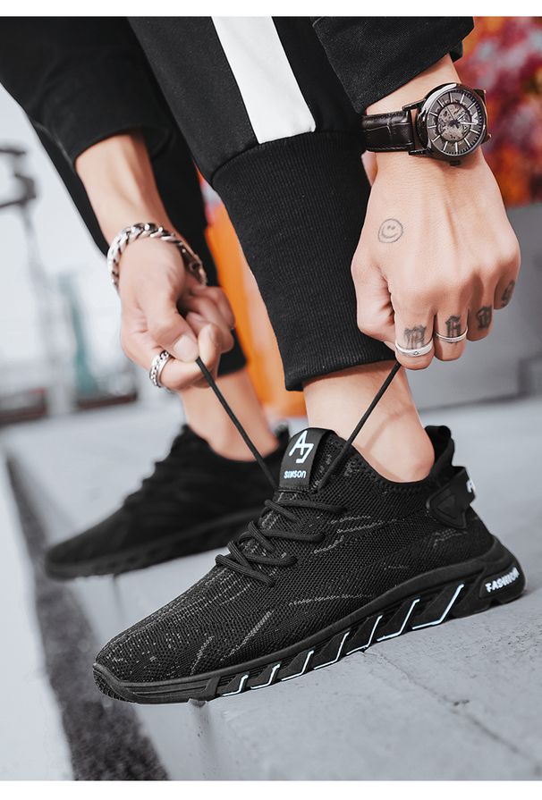 Mens Fitness Sport Walking Running Performance Shoes Lightweight Trainers_voghion.com