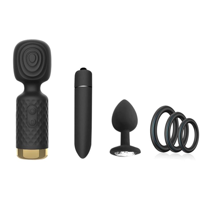 Birdsexy Vibrator Set For Women Pleasure, Adult Sex Toys Kits For Women And Couple - Black_voghion.com