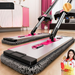 Unique Thickened Chenille Stainless Steel Rod Clamp Fixed Dual-use Dry And Wet Hand-free Household One-sweep Flat Mop_voghion.com