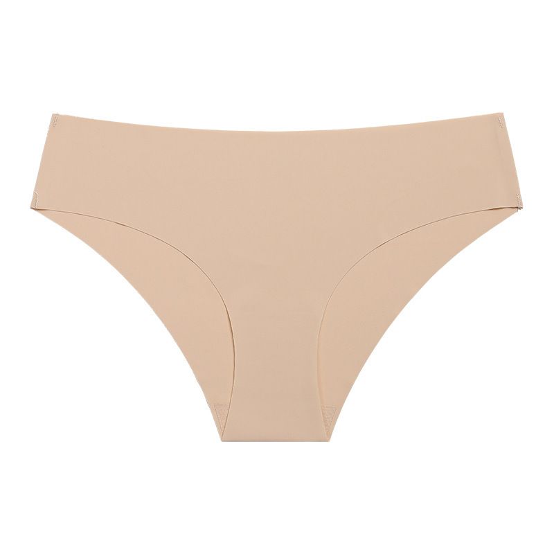 Seamless Women's Thong Underwear - Breathable Nylon & Cotton Gusset, No Show Panties For Yoga & Sports_voghion.com