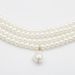 Shuosbai Elegant Women Multi-layer Pearl Beaded Choker Necklace Party Jewelry Gift_voghion.com