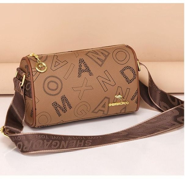 Νέα Μαξιλάρι Μόδας Ανθεκτική Γυναικεία Τσάντα 2024 με Μονό Χιαστί Λουράκι Ώμου και Ευέλικτη, Μεγάλης Χωρητικότητας_voghion.com