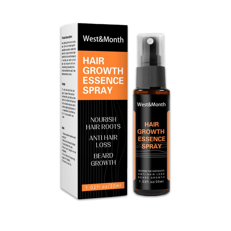 West&Month Polygonum multiflorum anti dropping hair Hair ginger spray thick hairline care solution_voghion.com