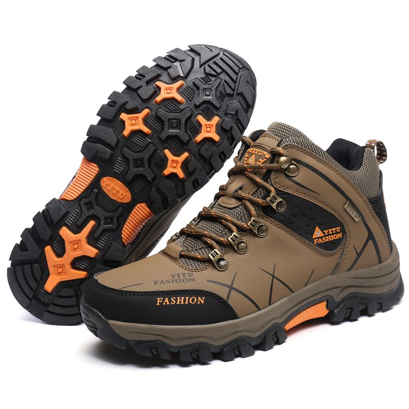 Scarpe da trekking da uomo, stivaletti, da campeggio, anti-collisione, da arrampicata, con lacci, da trekking, da ginnastica_voghion.com