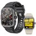 G129 Smartwatch met Bluetooth-bellen, hartslag- en bloeddrukmeter, IP68 waterdicht, Fiess Tracker voor M_voghion.com