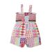 Kinderkleidung Mädchen-Overall Sommer Neuankömmling Gestreifter Hosenträger-Overall Modische Kinderhose_voghion.com
