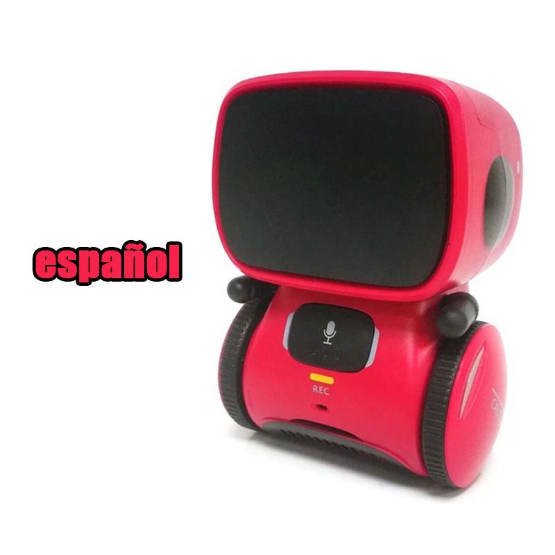 Toy Robot Voice Control Interactive Robot Cute Toy Smart Robot For Kids Dance Voice Command Touch Control Toys Birthday Gifts_voghion.com