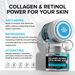 Hals SimplyVital Collagen Retinol Halscreme Feuchtigkeitscreme für den Hals Gesichtscreme Feuchtigkeitsspendend_voghion.com
