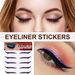 West&Month Eyeliner, fünf Paar selbstklebende Lidschatten-Patches für Bühnenpartys und Nachtclubs_voghion.com