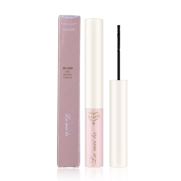Mascara nero 4d Mascara in fibra di seta Impermeabile Volume extra A prova di sbavature Arricciatura Allungamento Ciglia Exten_voghion.com