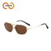 Two Circles Fashion Metal Frame Sunglasses - Best Selling Retro Style For Women & Men (Model T1367)_voghion.com